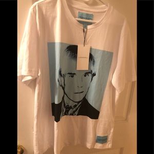 ANDY WARHOL x CALVIN KLEIN t shirt